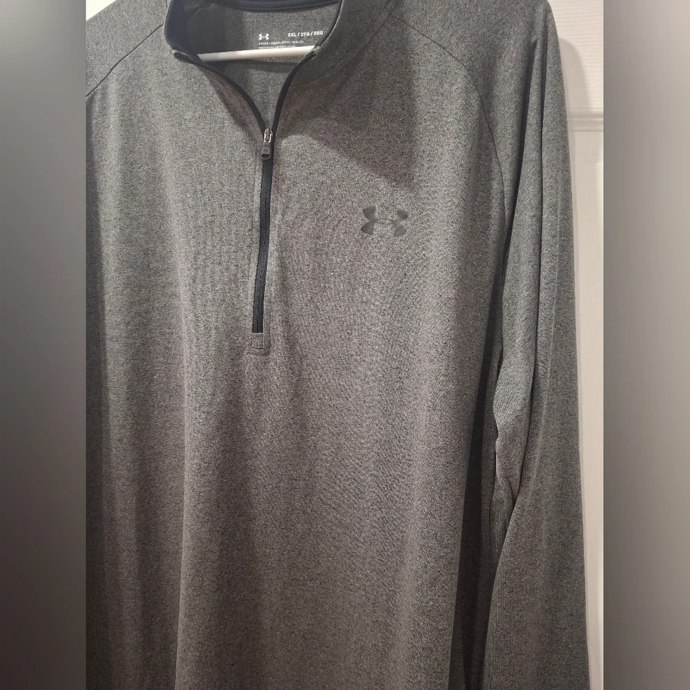 Under Armour Gray Quarter-Zip Pullover